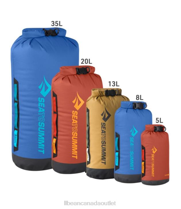 Outdoor Equipment Gold Brown H8XZ1766 Sea To Summit Big River Dry Bags Unisex L.L.Bean