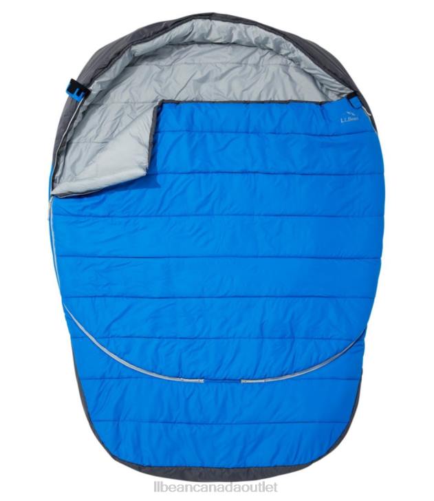 Outdoor Equipment Crisp Lapis H8XZ1418 Adventure Sleeping Bag 30 Double Unisex L.L.Bean