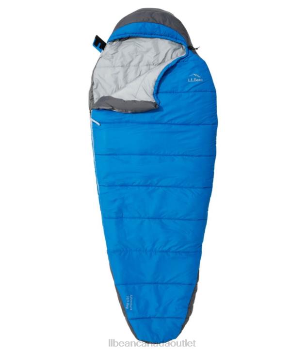 Outdoor Equipment Crisp Lapis H8XZ1466 Adventure Sleeping Bag 30 Mummy Regular Unisex L.L.Bean