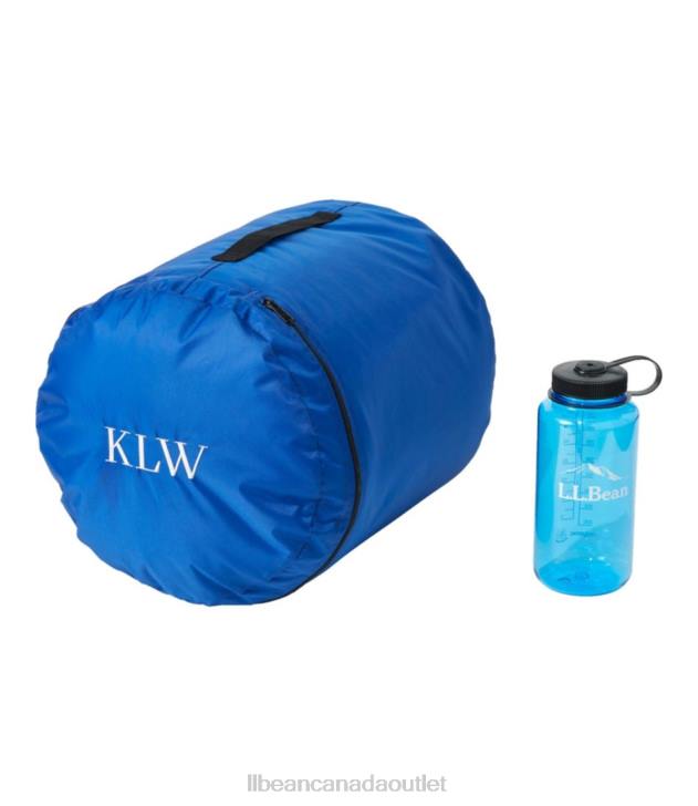 Outdoor Equipment Deep Loden/Buffalo Plaid H8XZ3902 Flannel Lined Camp Sleeping Bag 40 degree Unisex L.L.Bean