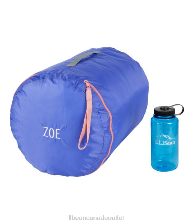 Outdoor Equipment Deepest Shadow Blue H8XZ1300 Camp Sleeping Bag Cotton-Blend-Lined 40 degree Fahrenheit Unisex L.L.Bean