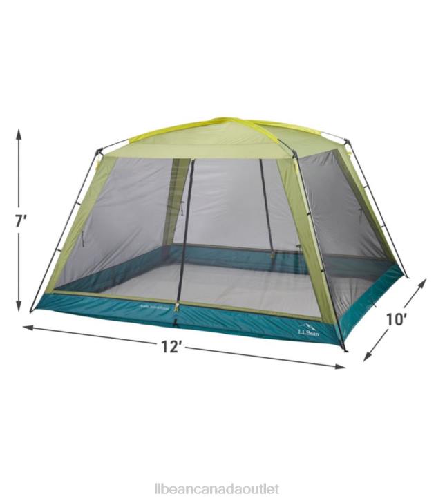Outdoor Equipment Avocado/Chartreuse H8XZ1367 Acadia Family Screen House Unisex L.L.Bean
