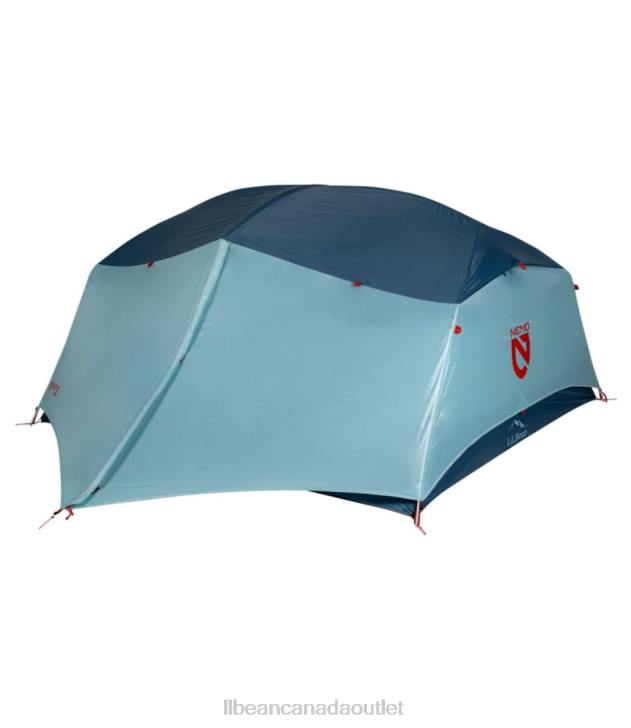 Outdoor Equipment Stormy Weather/Gray Mist H8XZ1756 Nemo Impact 3-Person Backpacking Tent Unisex L.L.Bean