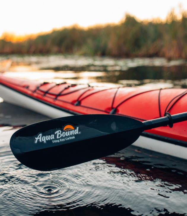 Water Sports Black H8XZ1840 Aqua Bound Sting Ray Carbon Versa-Lok Kayak 2-Piece Paddle Unisex L.L.Bean
