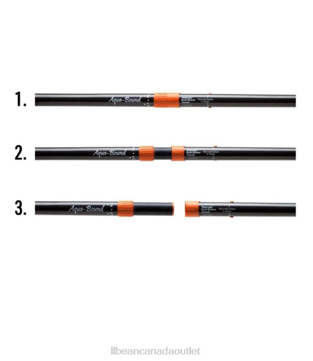 Water Sports Green Tide H8XZ2136 Aqua Bound Tango Fiberglass 2-Piece Kayak Paddle Unisex L.L.Bean