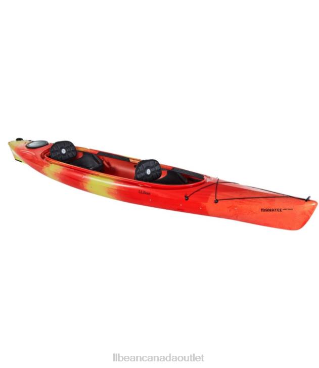 Water Sports Mango Fade H8XZ1327 Manatee Deluxe Tandem Kayak Unisex L.L.Bean