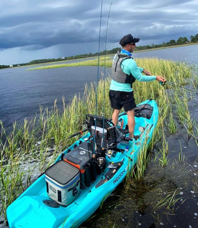 Water Sports Midnight H8XZ1318 Wilderness Systems Recon 120 HD Pedal-Drive Kayak Unisex L.L.Bean