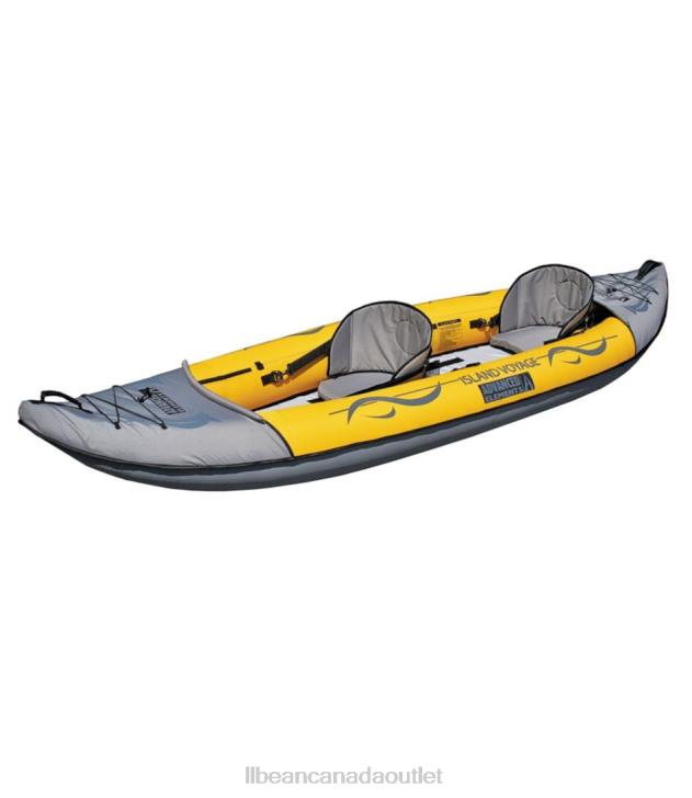 Water Sports Yellow/Gray H8XZ1478 Advanced Elements Island Voyage 2 Inflatable Kayak Unisex L.L.Bean