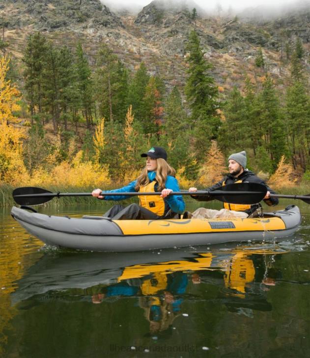 Water Sports Yellow/Gray H8XZ1478 Advanced Elements Island Voyage 2 Inflatable Kayak Unisex L.L.Bean