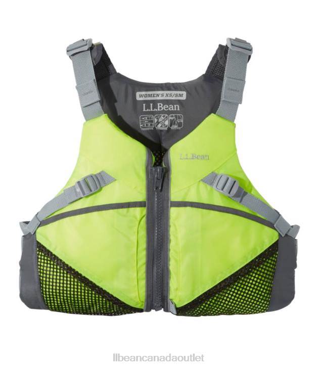 Water Sports Neon Yellow H8XZ1574 Comfort Back PFD Unisex L.L.Bean