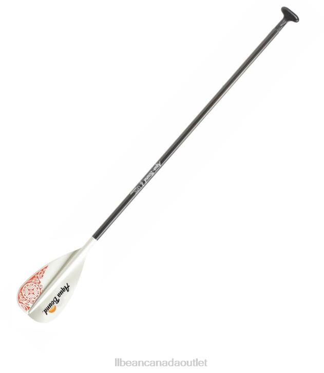 Water Sports White/Orange H8XZ2251 Aqua Bound Lyric 4-Piece SUP Paddle Unisex L.L.Bean