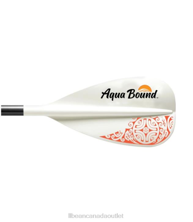 Water Sports White/Orange H8XZ2251 Aqua Bound Lyric 4-Piece SUP Paddle Unisex L.L.Bean