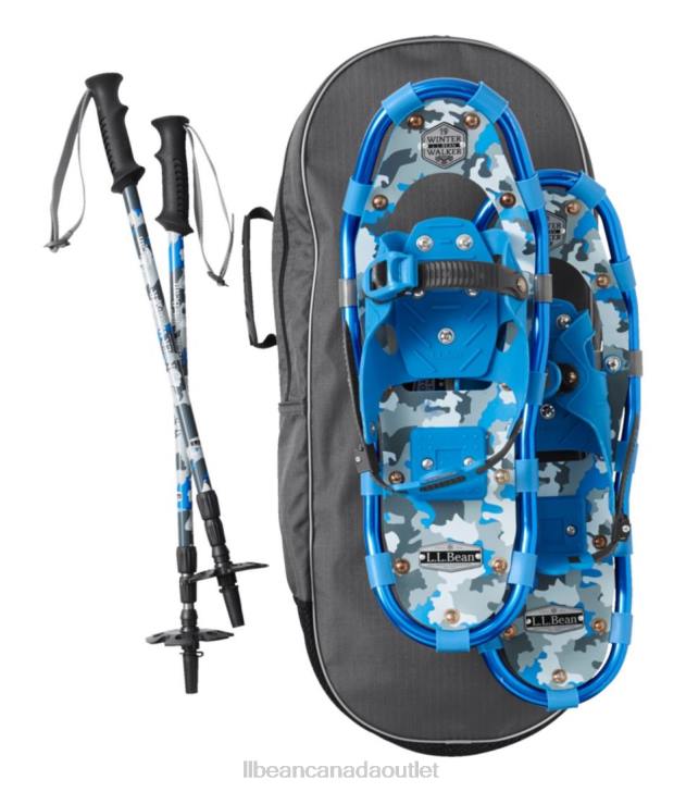 Winter Sports Polar Camo H8XZ6194 Winter Walker Snowshoe Package Unisex L.L.Bean