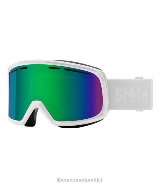 Winter Sports White/Green Sol-X Mirror H8XZ1955 Smith Range Goggles Unisex L.L.Bean