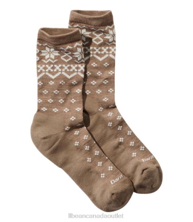Accessories Bark H8XZ760 Darn Tough Shetland Crew Sock II Women L.L.Bean