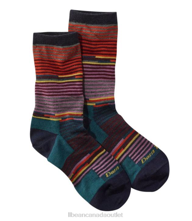Accessories Navy H8XZ4989 Darn Tough Pixie Crew Socks Women L.L.Bean