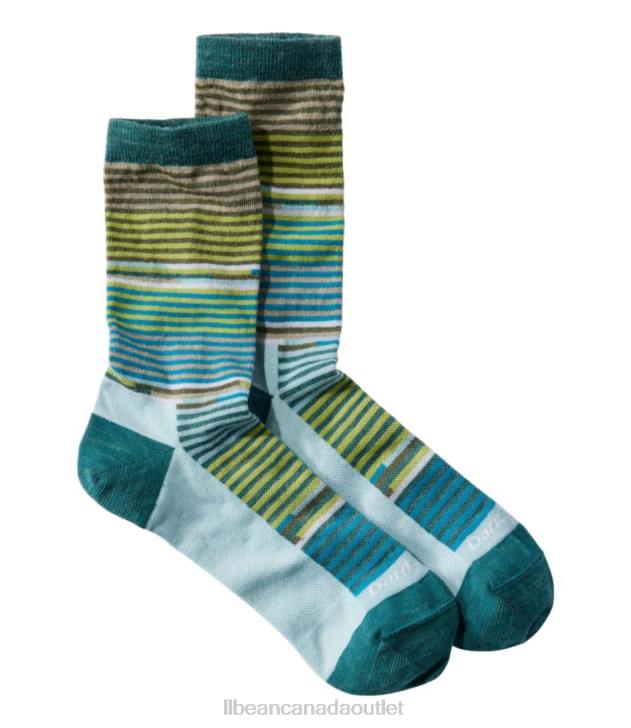 Accessories Teal H8XZ627 Darn Tough Pixie Crew Socks Women L.L.Bean