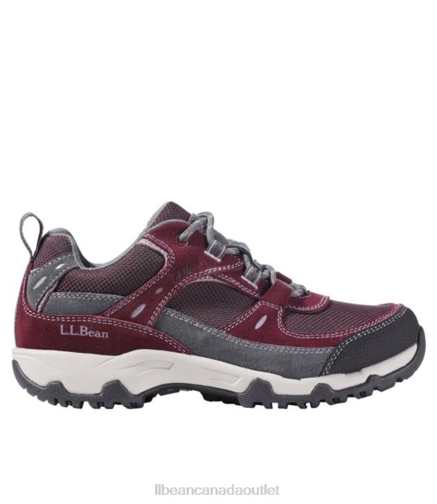 Footwear Burgundy/Light Rosewood H8XZ986 Trail Model 4 Hiking Shoes Women L.L.Bean