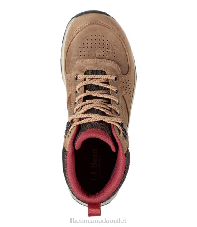 Footwear Burgundy/Soft Cayenne H8XZ1106 Trailduster Hiking Boots Women L.L.Bean