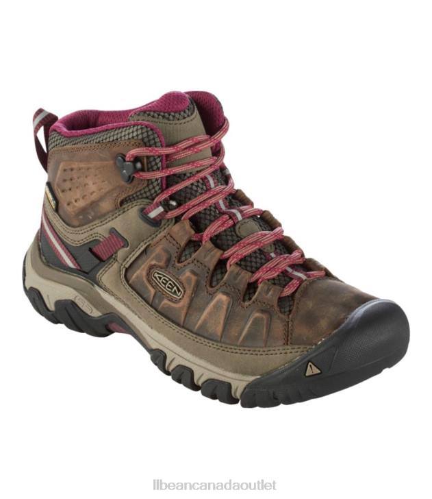 Footwear Weiss/Boysenberry H8XZ1135 Keen Targhee III Hikers Women L.L.Bean
