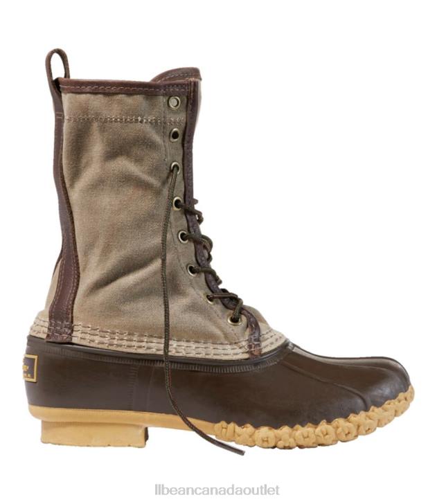 Footwear Marsh Brown/Brown H8XZ3836 Signature Waxed-Canvas Maine Hunting Shoe Women L.L.Bean