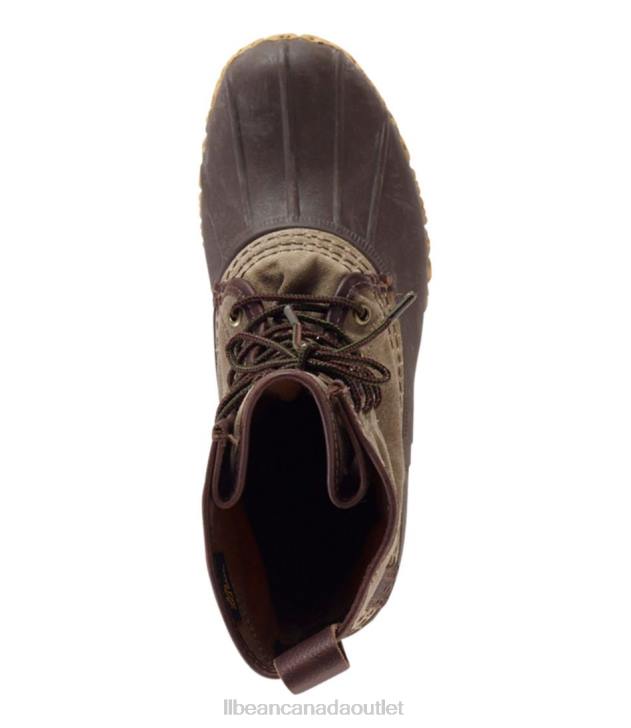 Footwear Marsh Brown/Brown H8XZ3836 Signature Waxed-Canvas Maine Hunting Shoe Women L.L.Bean