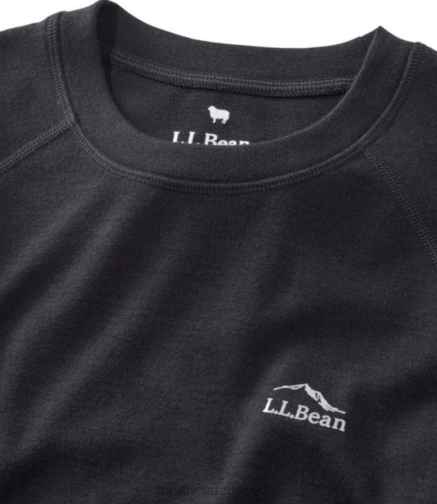 Clothing Graphite Heather H8XZ5030 Cresta Midweight 250 Crew Top Women L.L.Bean