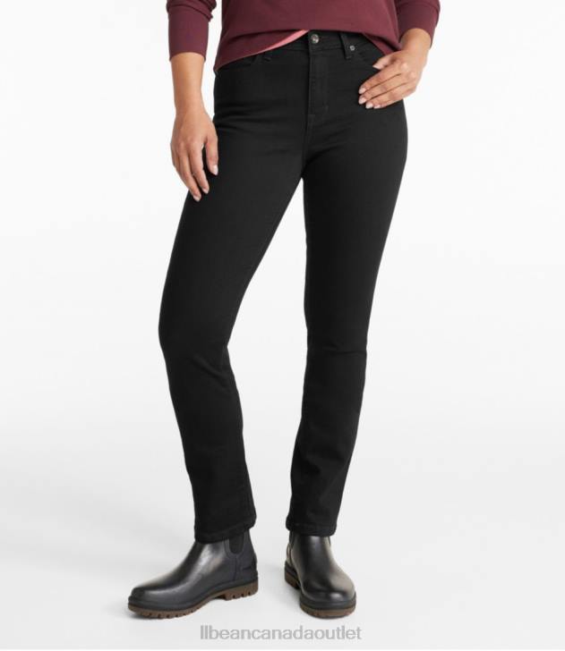 Clothing Black H8XZ4797 True Shape Jeans Women L.L.Bean