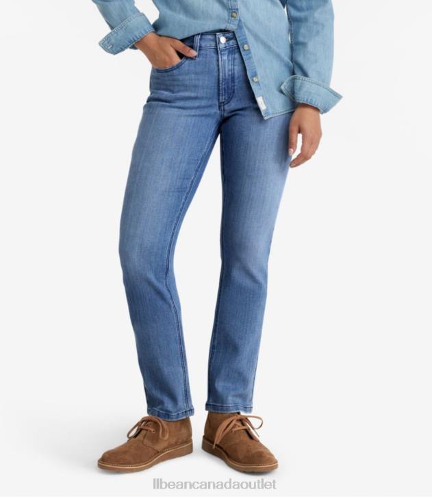 Clothing Bright Indigo H8XZ4609 BeanFlex Jeans Women L.L.Bean