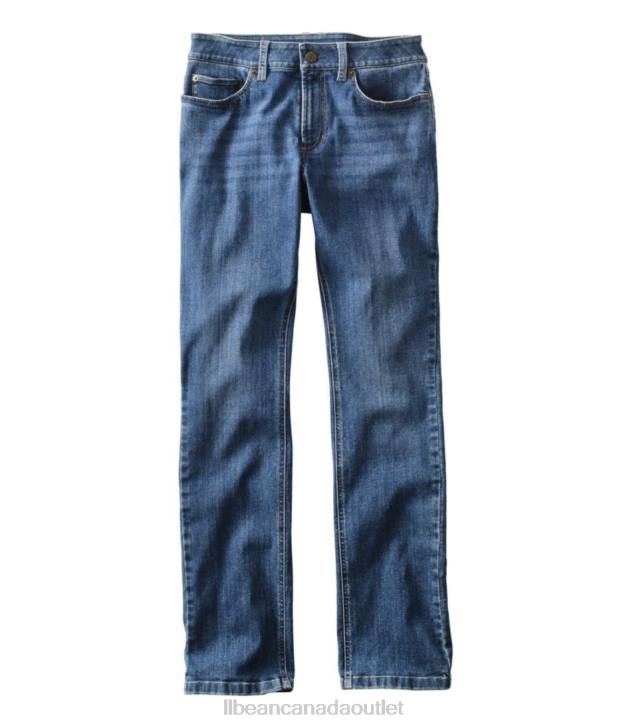 Clothing Bright Indigo H8XZ4609 BeanFlex Jeans Women L.L.Bean