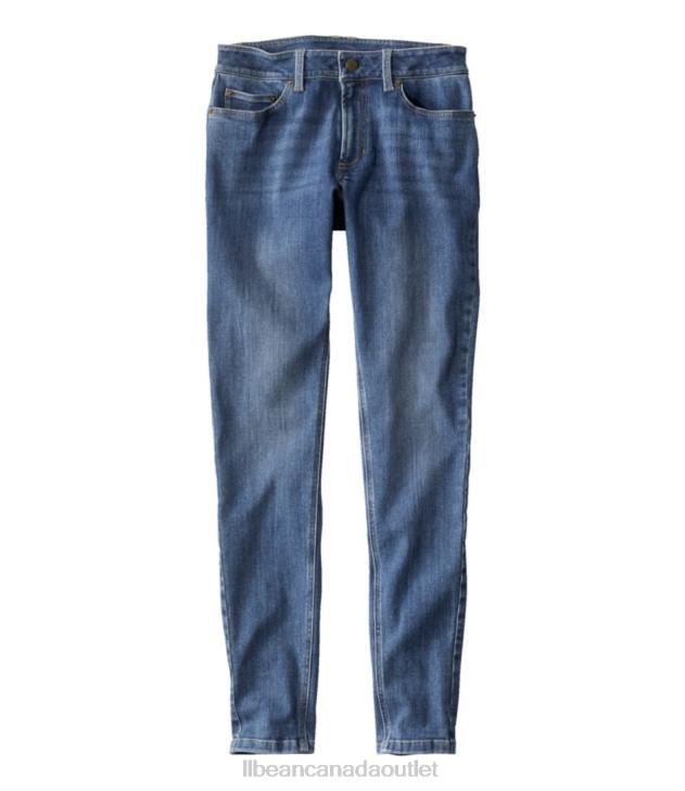 Clothing Bright Indigo H8XZ6981 BeanFlex Jeans Women L.L.Bean