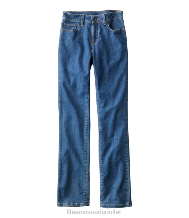 Clothing Light Indigo H8XZ6437 True Shape Jeans Women L.L.Bean
