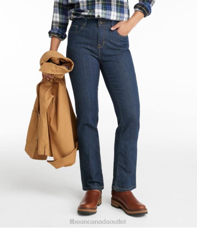 Clothing Rinsed H8XZ6900 True Shape Jeans Women L.L.Bean