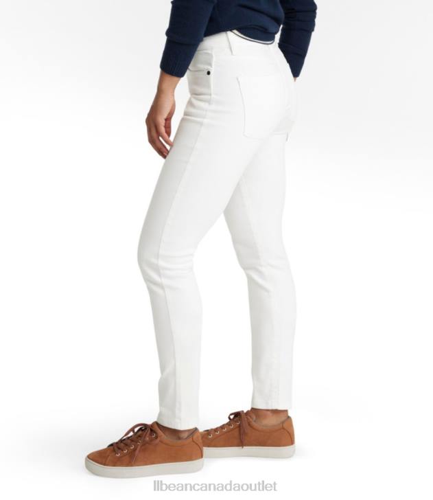 Clothing White H8XZ375 True Shape Jeans Women L.L.Bean