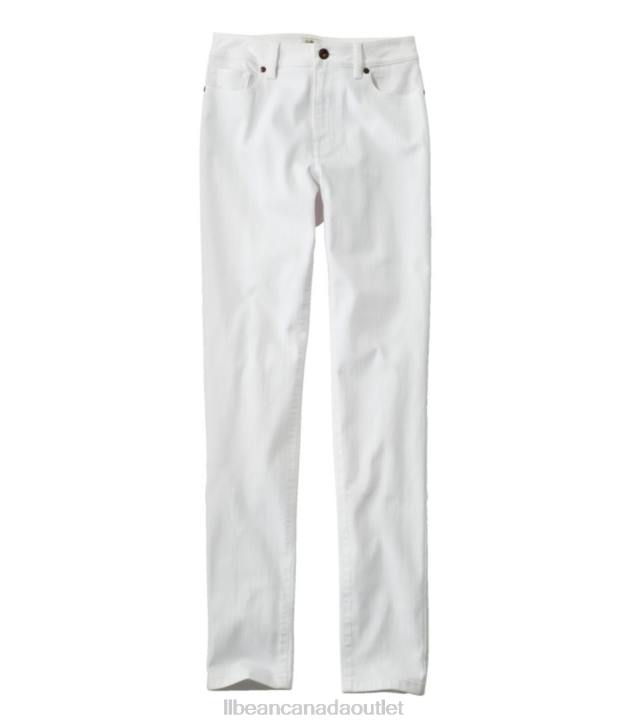 Clothing White H8XZ375 True Shape Jeans Women L.L.Bean