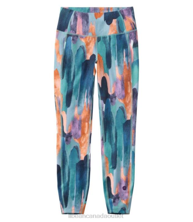 Clothing Carbon Navy Paintbrush Camo H8XZ4953 Everyday Performance 7/8 Leggings Women L.L.Bean