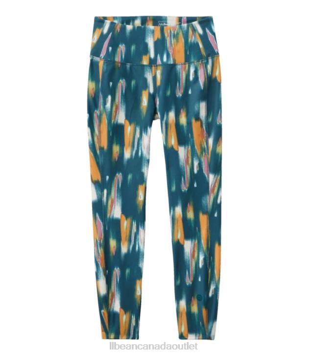 Clothing Dark Teal Blue Camo H8XZ539 Everyday Performance 7/8 Leggings Women L.L.Bean