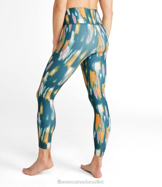 Clothing Dark Teal Blue Camo H8XZ539 Everyday Performance 7/8 Leggings Women L.L.Bean