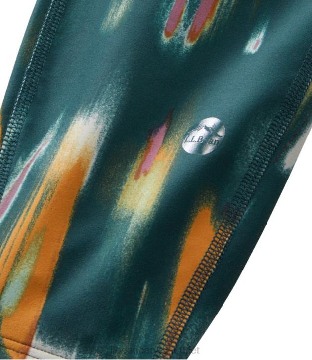 Clothing Dark Teal Blue Camo H8XZ539 Everyday Performance 7/8 Leggings Women L.L.Bean