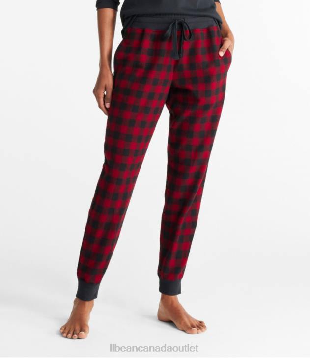 Clothing Dress Gordon H8XZ3548 Scotch Plaid Flannel Sleep Joggers Women L.L.Bean