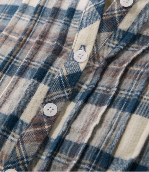 Clothing Rob Roy H8XZ5912 Scotch Plaid Flannel Nightgown Women L.L.Bean