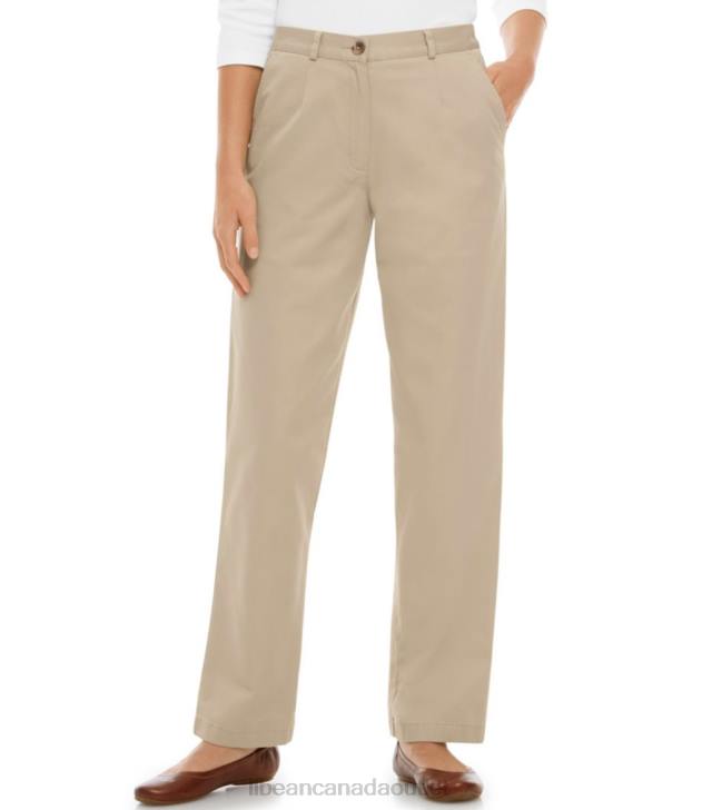 Clothing Black H8XZ240 Wrinkle-Free Bayside Pants Women L.L.Bean