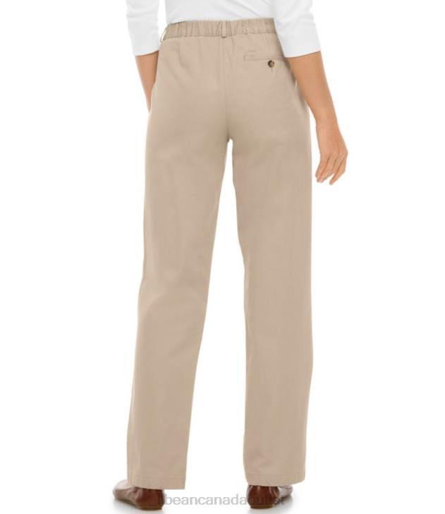 Clothing Black H8XZ240 Wrinkle-Free Bayside Pants Women L.L.Bean