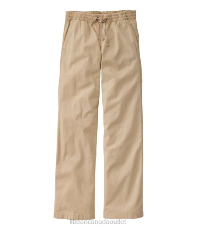 Clothing Boulder H8XZ688 Lakewashed Pull-on Chinos Women L.L.Bean