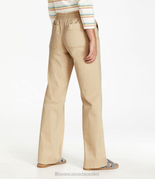 Clothing Boulder H8XZ688 Lakewashed Pull-on Chinos Women L.L.Bean