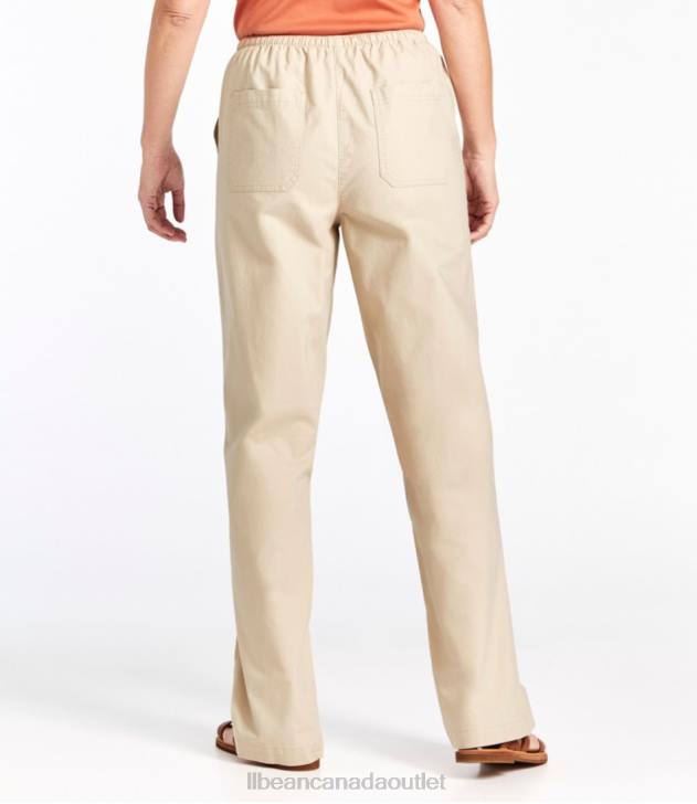 Clothing Bright Navy H8XZ4617 Sunwashed Canvas Pants Women L.L.Bean