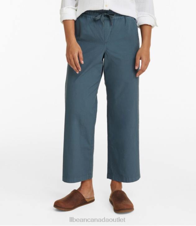 Clothing Deep Olive H8XZ5821 Stretch Ripstop Pull-On Pants Women L.L.Bean