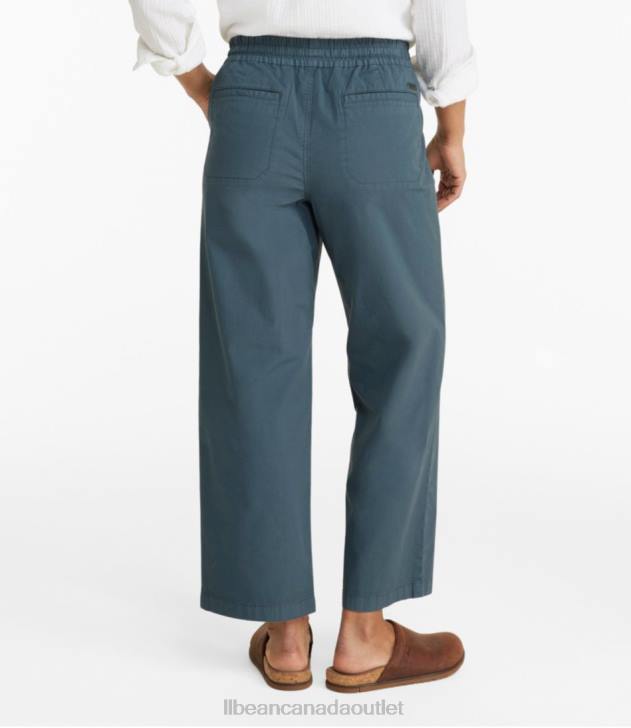 Clothing Deep Olive H8XZ5821 Stretch Ripstop Pull-On Pants Women L.L.Bean