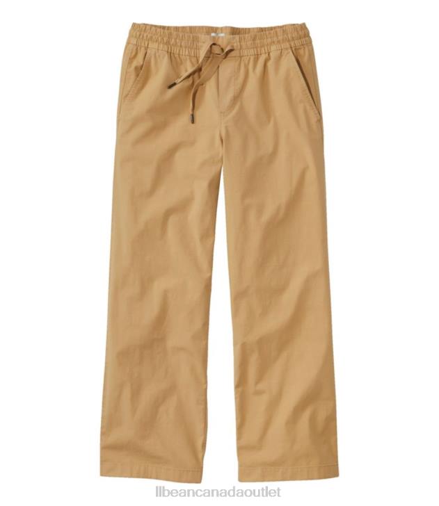 Clothing Katahdin Khaki H8XZ294 Stretch Ripstop Pull-On Pants Women L.L.Bean