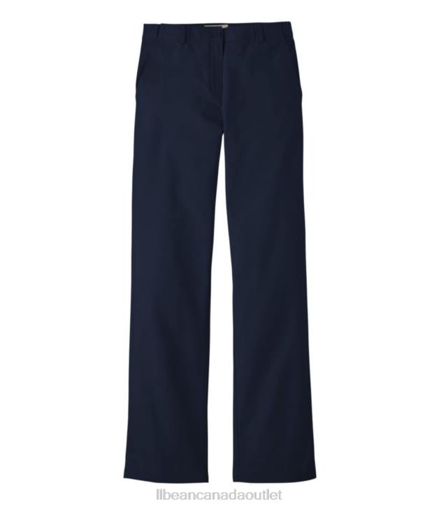 Clothing Navy H8XZ2942 Wrinkle-Free Bayside Pants Women L.L.Bean